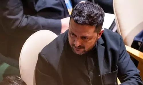 भारत पर 100% टैरिफ कानून का जेलेंस्की ने किया समर्थन भारत पर 100% टैरिफ कानून का जेलेंस्की ने किया समर्थन