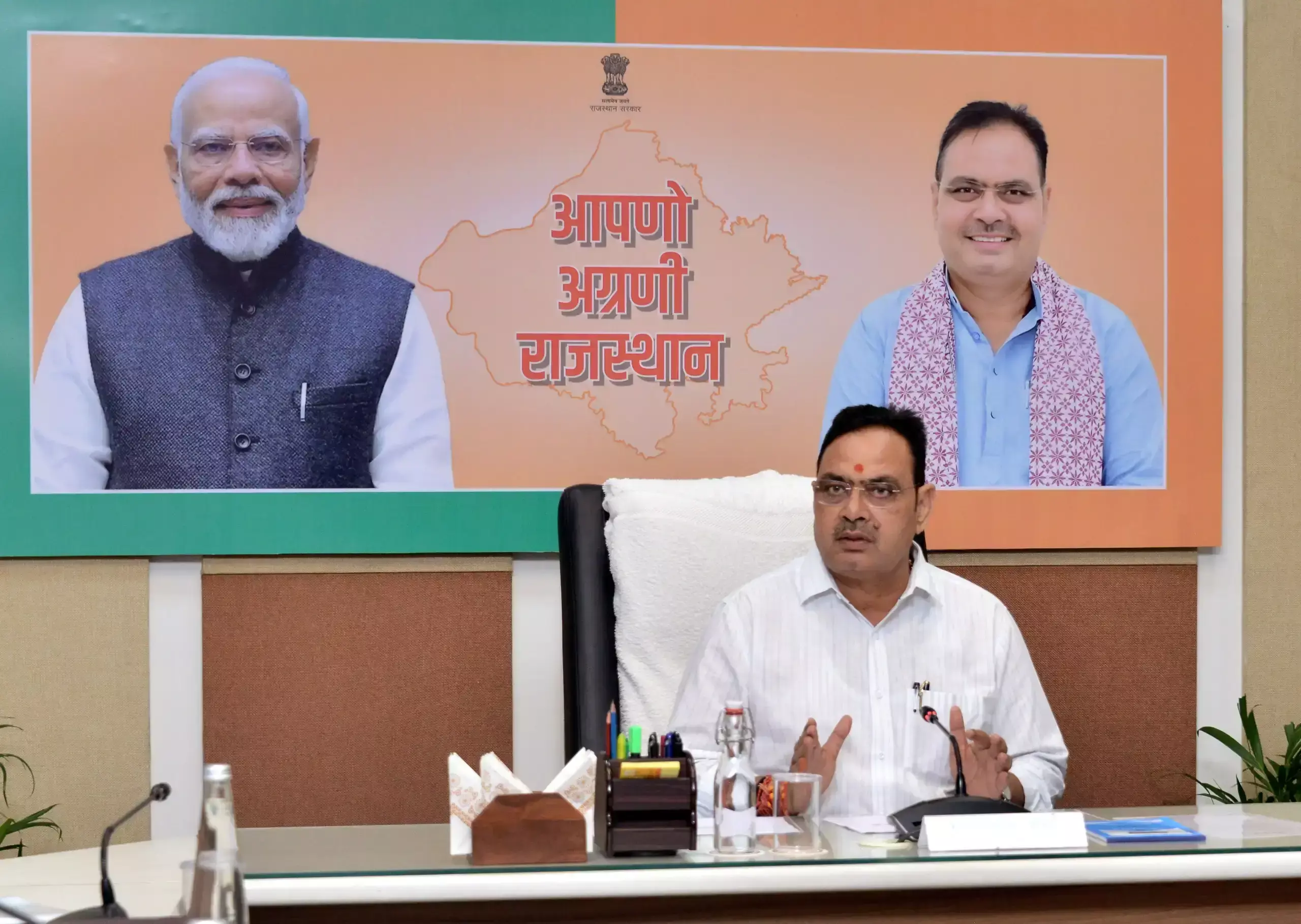 भजनलाल मॉडल के सहारे निकाय चुनाव में प्रचार अभियान भजनलाल मॉडल के सहारे निकाय चुनाव में प्रचार अभियान