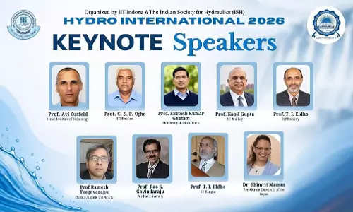 IIT इंदौर में जुटेंगे देश-विदेश के 500 विशेषज्ञ, 17 से 19 दिसंबर तक होगा हाइड्रो इंटरनेशनल 2026 IIT इंदौर में जुटेंगे देश-विदेश के 500 विशेषज्ञ, 17 से 19 दिसंबर तक होगा हाइड्रो इंटरनेशनल 2026