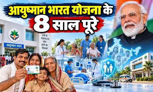 आयुष्मान भारत योजना के 8 साल पूरे, पीएम मोदी बोले- 60 करोड़ से ज्यादा लोगों को मिला हेल्थ कवर