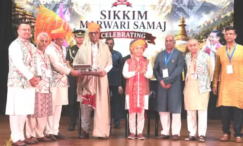सिक्किम मारवाड़ी समाज ने मनाया स्थापना दिवस