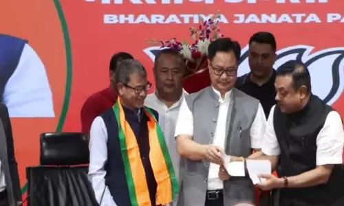 Meghalaya: नई दिल्ली में UDP के आठ विधायक BJP में शामिल हुए Meghalaya: नई दिल्ली में UDP के आठ विधायक BJP में शामिल हुए