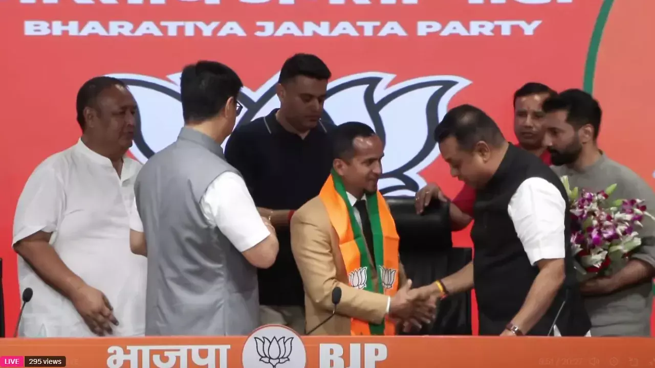 मेघालय में UDP के 8 विधायक भाजपा में शामिल, NPP के बाद भाजपा बनी विधानसभा की दूसरी बड़ी पार्टी