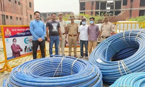 पुलिस ने चोरी की घटना का किया खुलासा, दो आरोपी गिरफ्तार, पांच लाख का माल बरामद