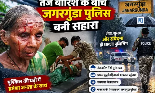 आंधी-तूफान में बुजुर्ग महिला के घर पर गिरा पेड़, पुलिस ने बचाई जान आंधी-तूफान में बुजुर्ग महिला के घर पर गिरा पेड़, पुलिस ने बचाई जान