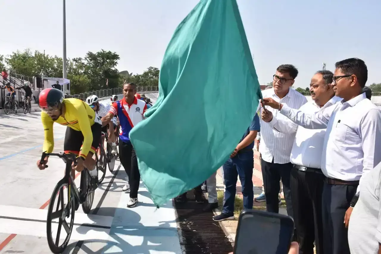 63वीं अखिल भारतीय रेलवे ट्रैक साइकिलिंग चैम्पियनशिप का आगाज 63वीं अखिल भारतीय रेलवे ट्रैक साइकिलिंग चैम्पियनशिप का आगाज