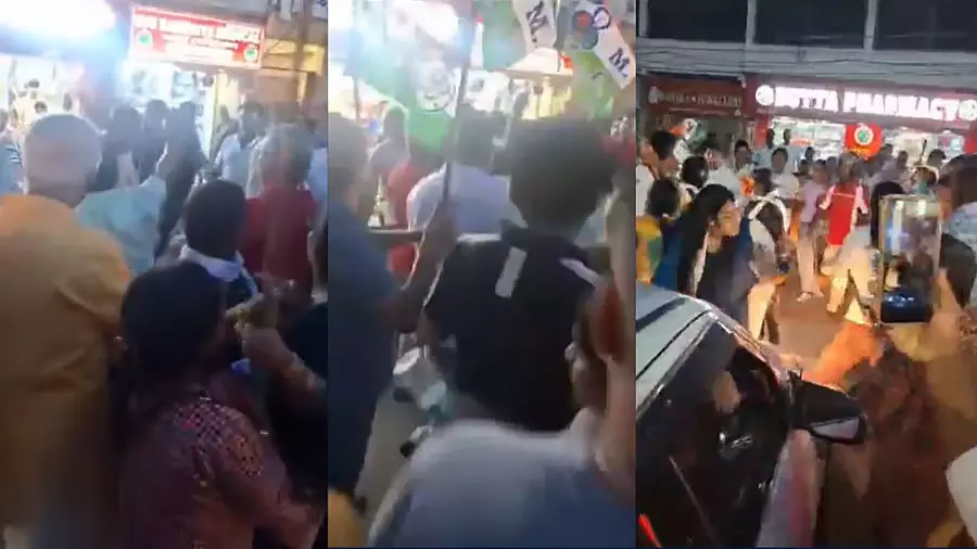 कोलकाता के मुकुंदापुर में TMC-BJP समर्थकों के बीच झड़प, कई घायल; पुलिस ने किया लाठीचार्ज कोलकाता के मुकुंदापुर में TMC-BJP समर्थकों के बीच झड़प, कई घायल; पुलिस ने किया लाठीचार्ज