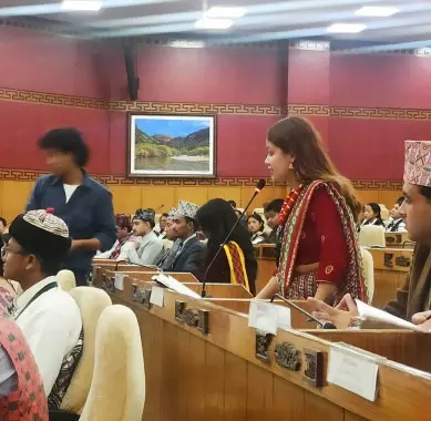 सिक्किम युवा सभा 2026 में नागरिक सहभागिता और मानसिक स्वास्थ्य पर संवाद सिक्किम युवा सभा 2026 में नागरिक सहभागिता और मानसिक स्वास्थ्य पर संवाद