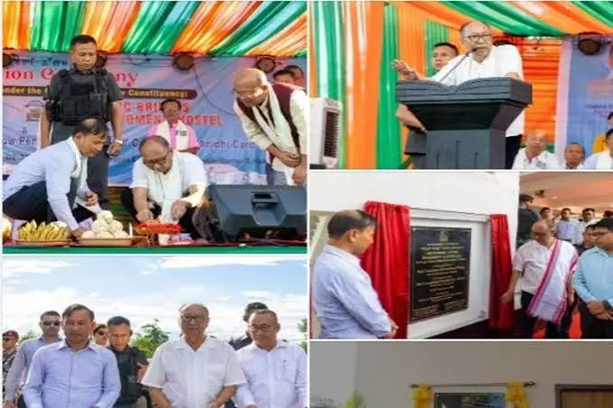 मणिपुर सीएम ने केइराओ में 32 करोड़ की परियोजनाओं का किया उद्घाटन मणिपुर सीएम ने केइराओ में 32 करोड़ की परियोजनाओं का किया उद्घाटन