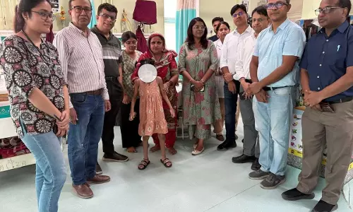 दुर्लभ बीमारी से बच्ची को मिला नया जीवन