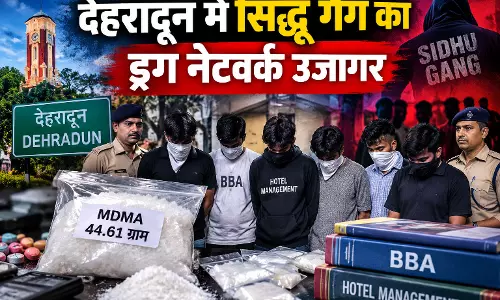 देहरादून में सिद्धू गैंग का ड्रग नेटवर्क उजागर