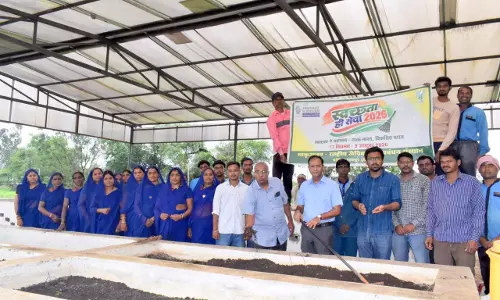 एनआईबीएसएम में सामुदायिक कम्पोस्टिंग पर जनभागीदारी जागरूकता अभियान एनआईबीएसएम में सामुदायिक कम्पोस्टिंग पर जनभागीदारी जागरूकता अभियान