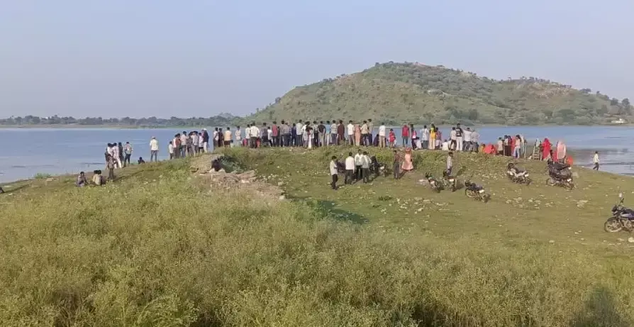 जयसमंद में गणपति विसर्जन बना हादसे का कारण