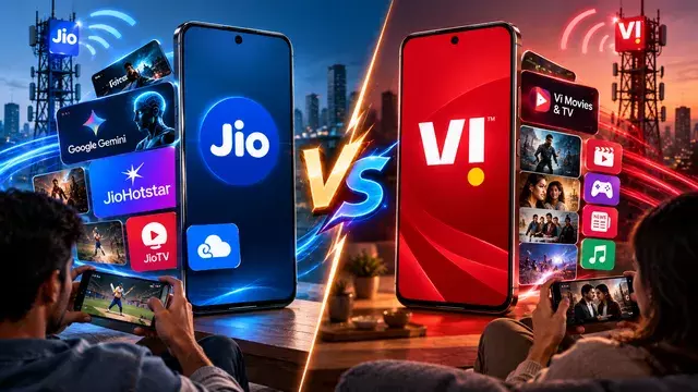 ₹299 का रिचार्ज कराने से पहले जान लें Jio और Vi का फर्क