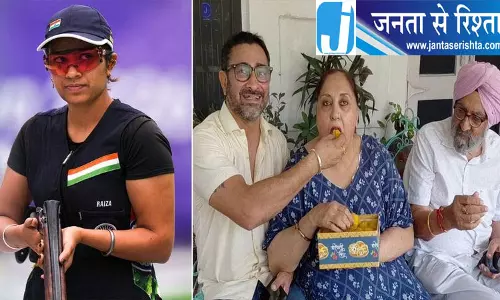 रायज़ा ढिल्लों के कांस्य पर करनाल में जश्न