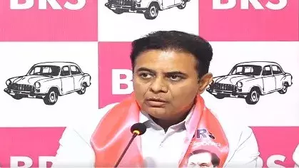 KTR ने चुनाव आयोग से जुड़ी चिंताओं पर SC से संज्ञान लेने का आग्रह किया KTR ने चुनाव आयोग से जुड़ी चिंताओं पर SC से संज्ञान लेने का आग्रह किया