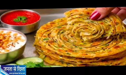 नाश्ते का स्वाद बढ़ाएगा पत्तागोभी का लच्छा पराठा