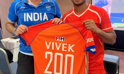 विवेक सागर प्रसाद ने पूरे किए 200 इंटरनेशनल मैच