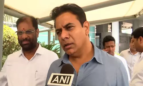 KTR बोले राहुल गांधी और रेवंत रेड्डी के लिए बड़ा झटका
