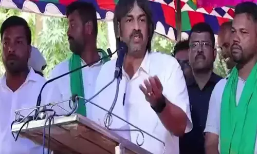 कस्तूरी रंगन रिपोर्ट के खिलाफ शिकारपुरा में विशाल पदयात्रा कस्तूरी रंगन रिपोर्ट के खिलाफ शिकारपुरा में विशाल पदयात्रा