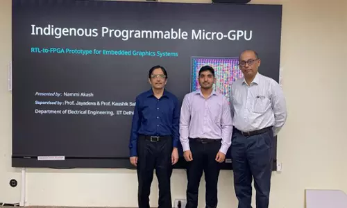 IIT दिल्ली ने बनाया देश का पहला स्वदेशी माइक्रो GPU