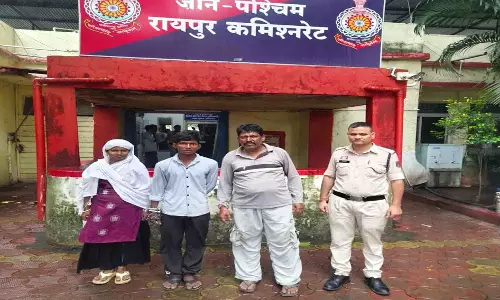 सिग्नल खंभों से ITMS कैमरा और पावर केबल चोरी, महिला समेत 3 आरोपी गिरफ्तार