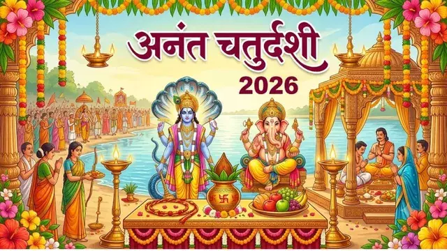 अनंत चतुर्दशी कल जानें क्यों होती है विष्णु संग गौरी-गणेश की पूजा अनंत चतुर्दशी कल जानें क्यों होती है विष्णु संग गौरी-गणेश की पूजा