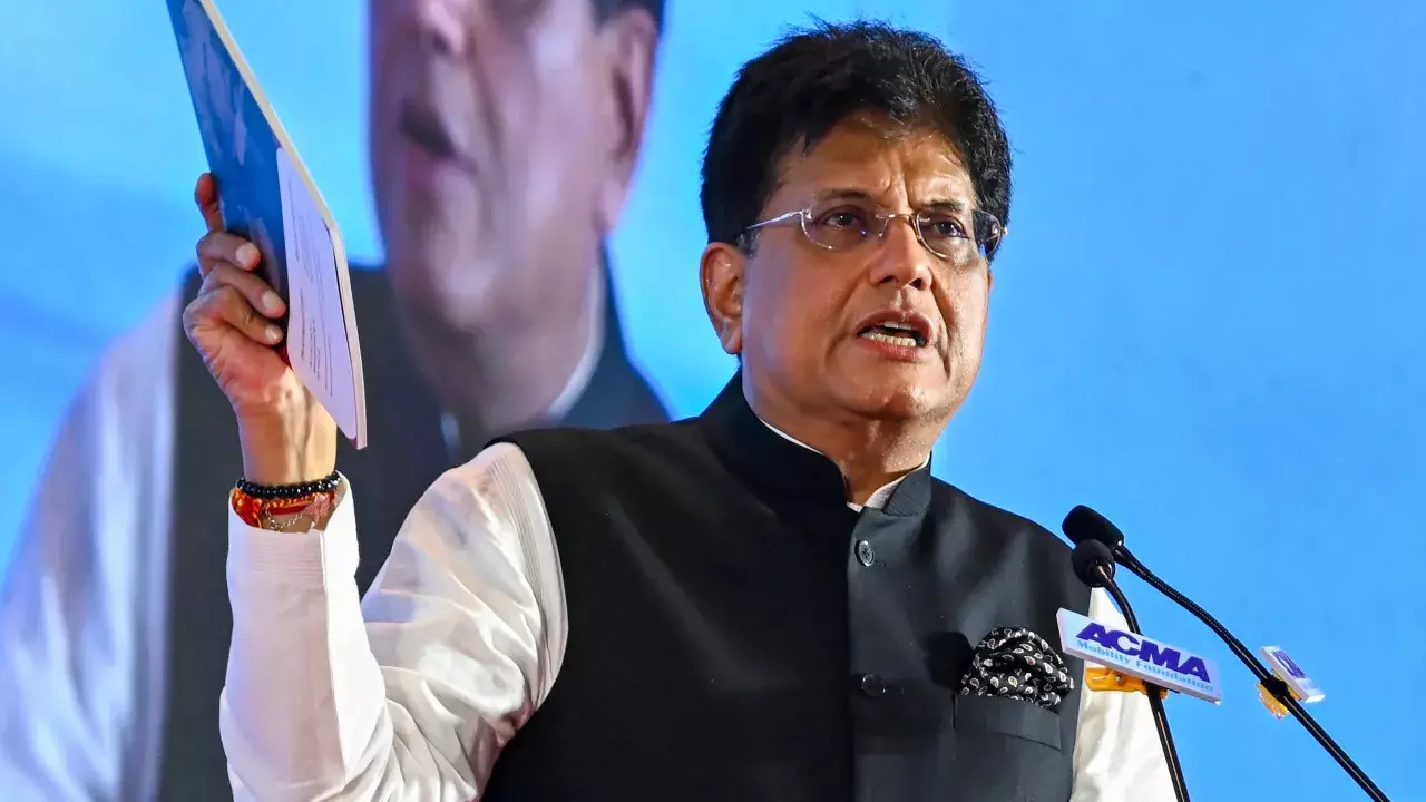 Goyal: भारत दुनिया से मुकाबला और इनोवेशन में सक्षम Goyal: भारत दुनिया से मुकाबला और इनोवेशन में सक्षम