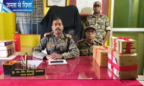पंचायत भवन का दरवाजा तोड़कर LCD टीवी और UPS चोरी, पुलिस ने तीन घंटे में किया खुलासा