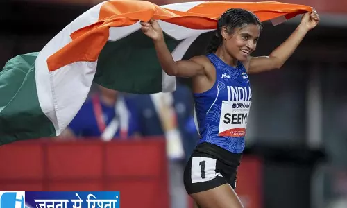 एशियाई खेलों को लेकर सीमा ने किया खुलासा एशियाई खेलों को लेकर सीमा ने किया खुलासा