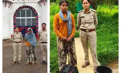 आबकारी टीम ने पिंकी को किया गिरफ्तार, 7.2 लीटर महुआ शराब जब्त आबकारी टीम ने पिंकी को किया गिरफ्तार, 7.2 लीटर महुआ शराब जब्त