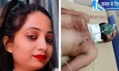 बहन के निकाह में मायके आई महिला की हत्या, पति ने उस्तरे से गले पर किया वार