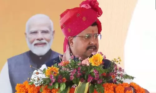 दादिया की सेवा संकल्प सभा में नितिन नवीन ने कार्यकर्ताओं को दी जीत की बधाई