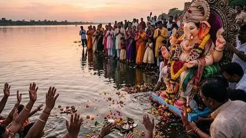 अनंत चतुर्दशी: बप्पा के विसर्जन की सही विधि अनंत चतुर्दशी: बप्पा के विसर्जन की सही विधि