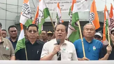 CEC ज्ञानेश कुमार के खिलाफ मिजोरम कांग्रेस का प्रदर्शन, हटाने की उठी मांग CEC ज्ञानेश कुमार के खिलाफ मिजोरम कांग्रेस का प्रदर्शन, हटाने की उठी मांग