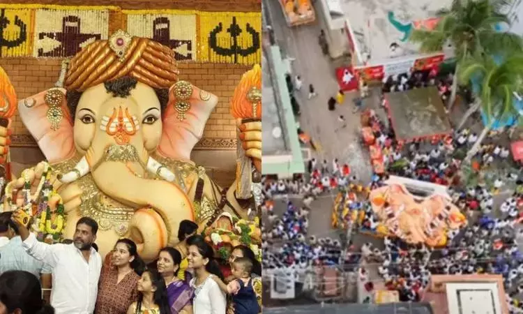 Telangana: विशेष पूजा के बाद बालापुर गणेश शोभा यात्रा शुरू हुई Telangana: विशेष पूजा के बाद बालापुर गणेश शोभा यात्रा शुरू हुई