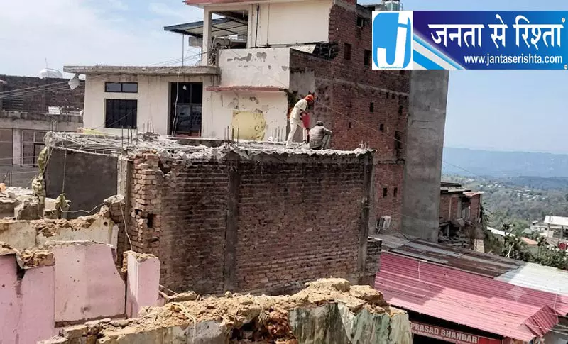 माता चिंतपूर्णी मंदिर विस्तार को मिली रफ्तार माता चिंतपूर्णी मंदिर विस्तार को मिली रफ्तार