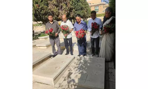 माल्टा में मिले तीन गारो सैनिकों के मकबरे
