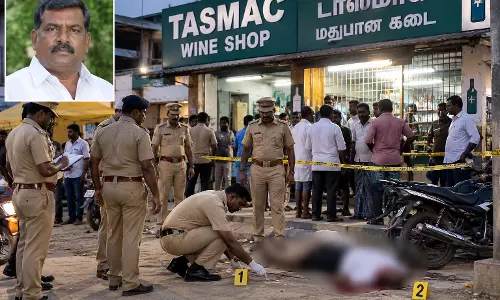 जमीन विवाद में पूर्व पंचायत अध्यक्ष की हत्या, TASMAC आउटलेट के पास किया हमला