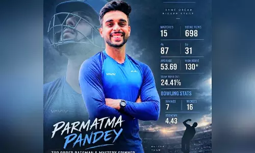 बल्ले से लगातार तीन शतक और गेंद से 16 विकेट, इंग्लैंड में छाए छत्तीसगढ़ के ऑलराउंडर परमात्मा पांडेय