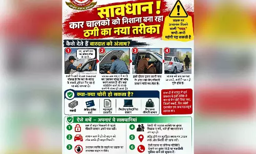 रायपुर में कार चालकों को ऐसे बना रहे निशाना, ऑयल लीकेज का बहाना कर कार से बैग चोरी रायपुर में कार चालकों को ऐसे बना रहे निशाना, ऑयल लीकेज का बहाना कर कार से बैग चोरी