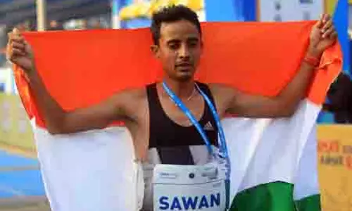 एशियन गेम्स: राष्ट्रपति द्रौपदी मुर्मु और खेल मंत्री मांडविया ने मैराथन में सिल्वर जीतने वाले सावन बरवाल को दी बधाई