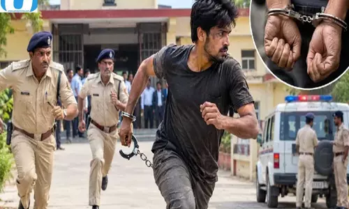 पुलिस को चकमा देकर भागा कैदी, 48 घंटे बाद भी नहीं मिला सुराग