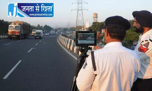 पंचकूला पुलिस ने बाइक पर लगाया भारी जुर्माना