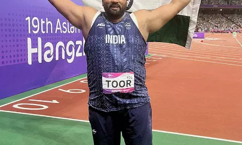 एशियाई खेलों में तूर ने जीता रजत एशियाई खेलों में तूर ने जीता रजत