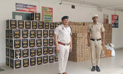 रेवाड़ी में सड़क हादसे से शराब तस्करी के रैकेट का खुलासा हुआ
