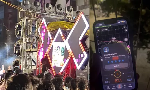 मुंबई में गणपति विसर्जन के दौरान शोर सीमा पार