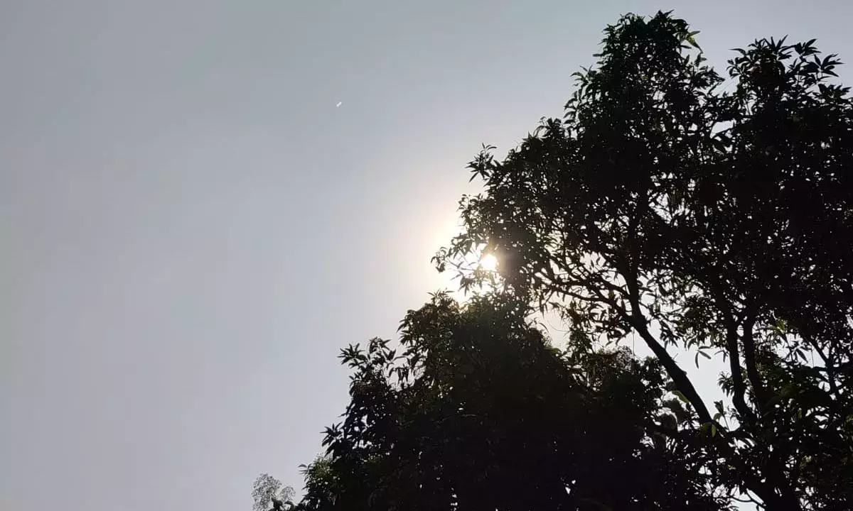 Telangana: तेलंगाना में गर्मी बढ़ेगी, तापमान 35°C के पार जा सकता है Telangana: तेलंगाना में गर्मी बढ़ेगी, तापमान 35°C के पार जा सकता है
