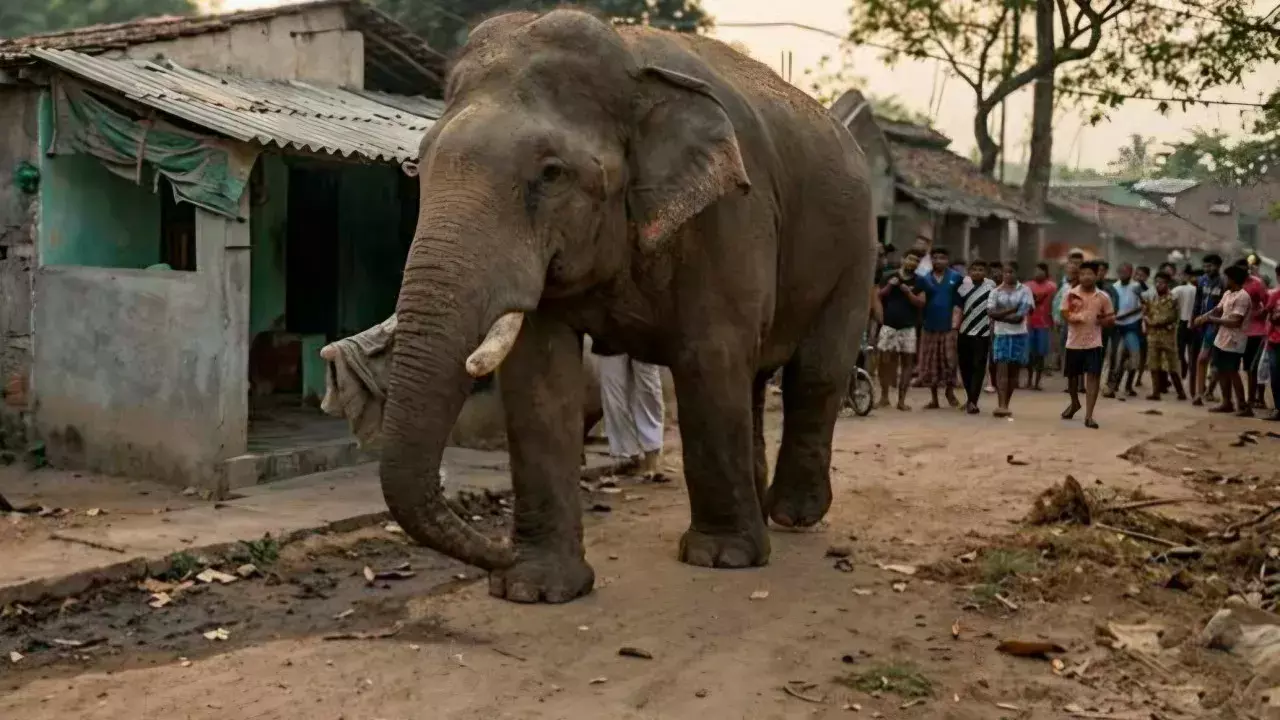 बंगाल के साल्बोनी में तीन हाथियों की मौत बिजली का तार बना काल बंगाल के साल्बोनी में तीन हाथियों की मौत बिजली का तार बना काल