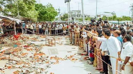 करूर में भीड़ की टक्कर में 41 लोगों की मौत की पहली बरसी